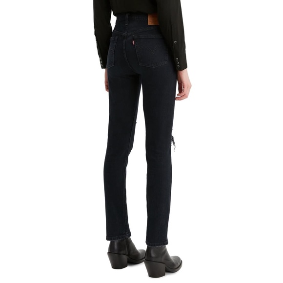 NWT Levi’s 501 High Waist wedgie Skinny fit Jeans - Picture 4 of 7